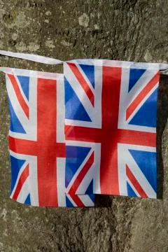 Union Jack Flags Stock Photos