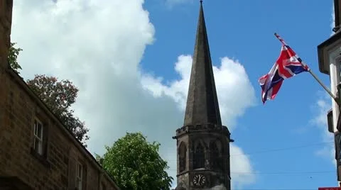 Union jack Stock Footage 11147530