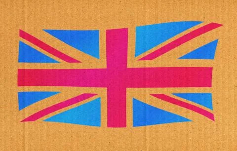 Union Jack UK flag Stock Illustration