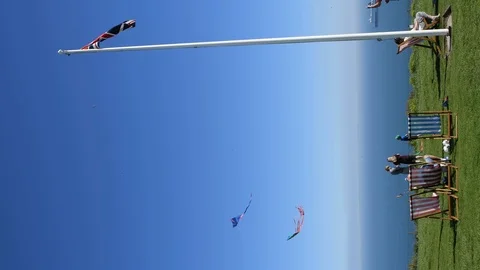 Union Jack vertical video Stock Footage 89622837