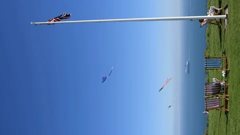 Union Jack vertical video Stock Footage 89622866