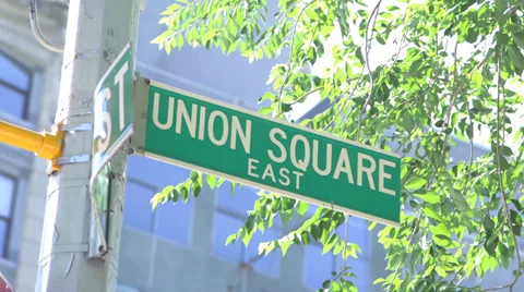 Union Square Stock Footage 32240383