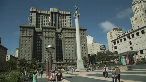 Union square park Stock Footage 44952396