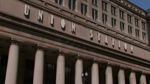 Union Station in Chicago, IL Stock Footage 264703