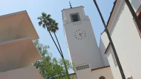 UNION STATION CLOCKTOWER Stock Footage 5088488
