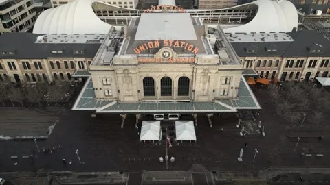 Union station drone 動画素材 237051246
