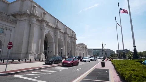 Union Station Exterior Stock Footage 305123591
