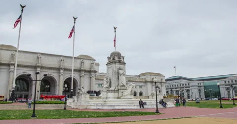 Union Station Hyperlapse in 4K Video stock 62731704