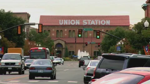 Union Station Ogden Utah Stock Footage 10795799