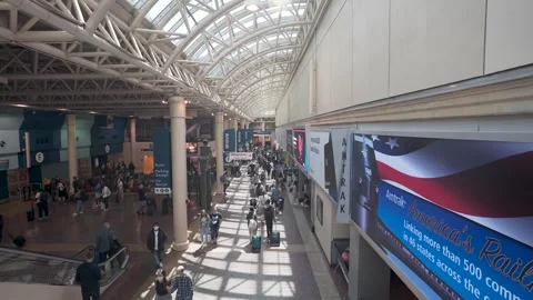 Union Station Passengers Stock Footage 305123589
