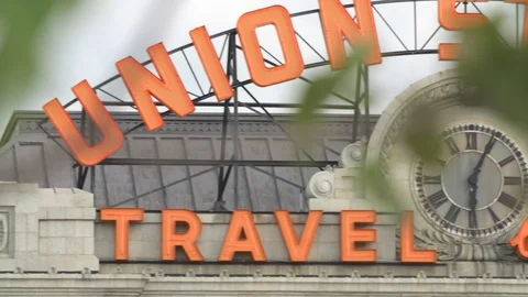 Union Station Sign 動画素材 105247219