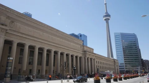 Union Station, Toronto. Stock Footage 88938744