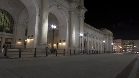 Union Station Washington DC Video stock 74855147