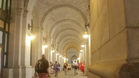 Union Station Washington DC Stock Footage 227009482