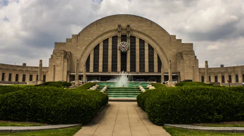 Union Terminal Timelapse - Cincinnati, Ohio Stock Footage 68407155