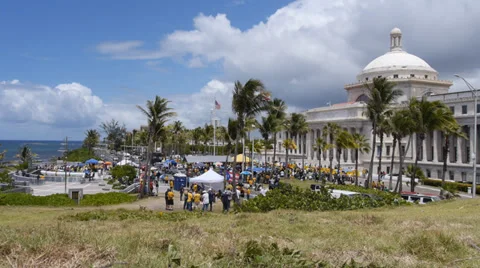 Union workers  protest strike 4 Stock Footage 39486709