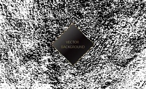Unique abstract background black white random splashes Stock Illustration