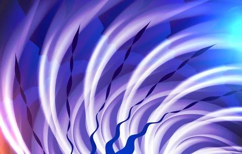 Unique abstract custom element vector with wavy stylish with blue color Stock Illustration