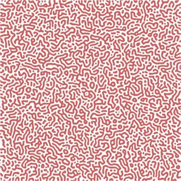 Unique abstract design featuring red and white organic shapes on a textured.. Stock Illustration