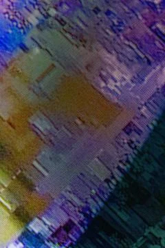 Unique abstract digital design backdrop with tv glitch error 写真素材