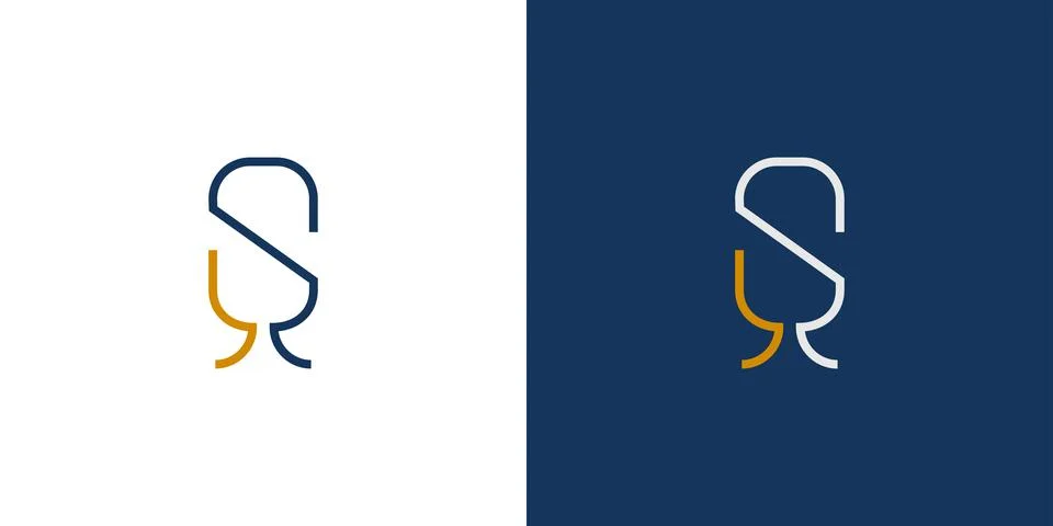 Unique and clean Speak logo design Illustration