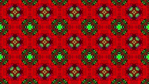 Unique and Dynamic Multicolored Neon Kaleidoscope Design Stock Footage 255296652
