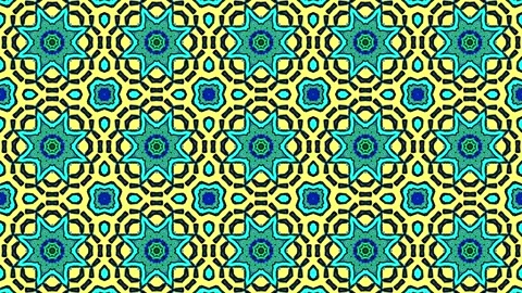 Unique and Dynamic Multicolored Neon Kaleidoscope Design Stock Footage 255297240