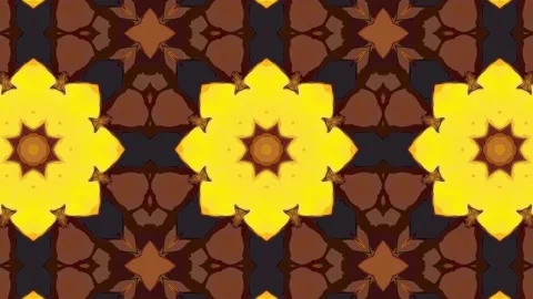 Unique and Dynamic Multicolored Neon Kaleidoscope Design Stock Footage 255297352