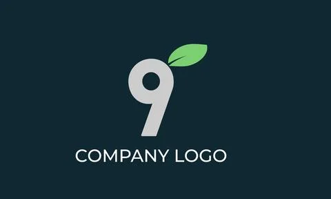 Unique and Modern Abstract Logo Design Stock Illustration
