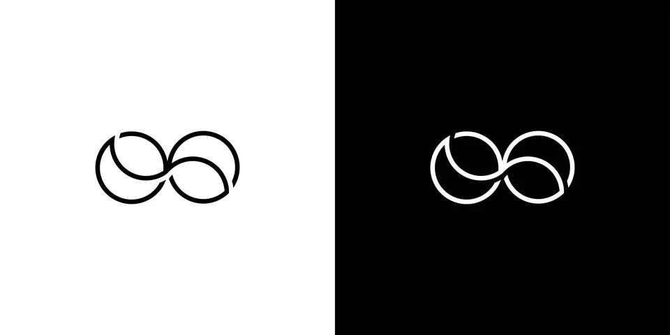 A unique and modern logo design for glasses with the initial letter S. Stock Illustration