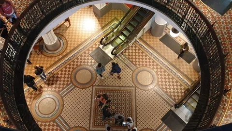 Unique architecture in Sydney Stock Footage 112741731