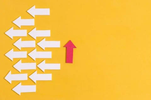 Unique arrow going forward. High quality photo unique arrow going forward.... 写真素材