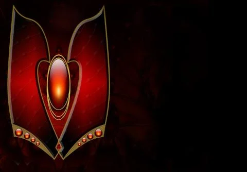 Unique background layout design Stock Illustration