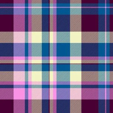 Unique background pattern fabric, creative plaid tartan seamless. Guy check.. Illustrazione stock