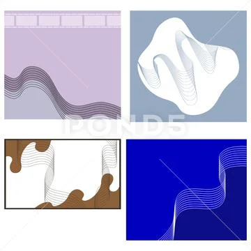 The unique background vector element 스톡 일러스트