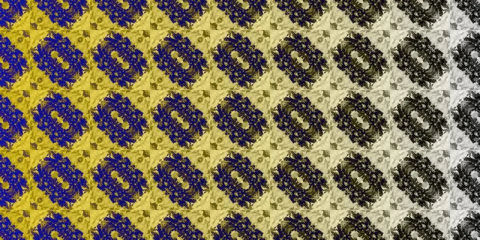 Unique background for wallpaper and surface design. Creative seamless pattern Illustrazione stock