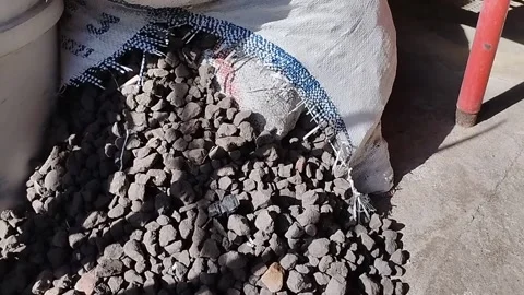 Unique bali pebbles Stock Footage 218059006