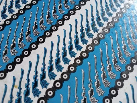 Unique batik motifs Stock Photos