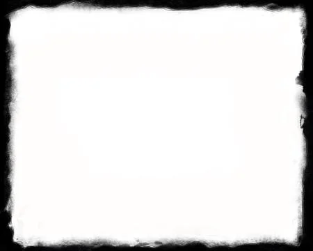 Unique Black border on white background thin Stock Illustration