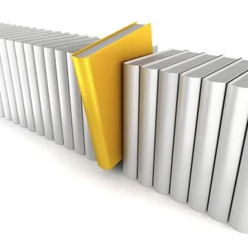 Unique book Stock Illustration