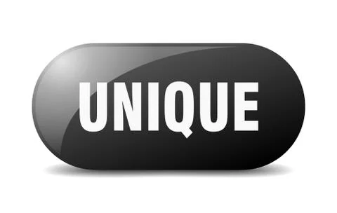 Unique button. unique sign. key. push button. Stock Illustration