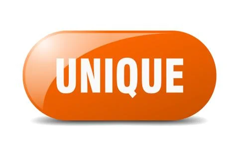 Unique button. unique sign. key. push button. Stock Illustration