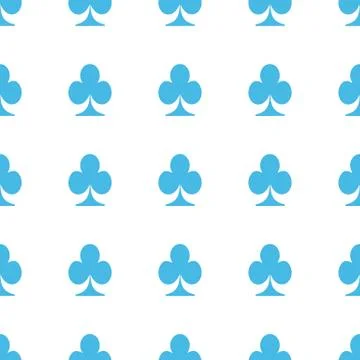 Unique Card seamless pattern Illustrazione stock