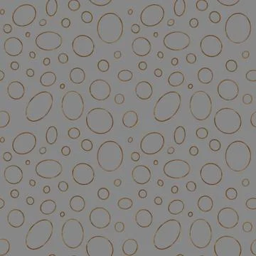 Unique circular pattern design for seamless textile, wallpaper, and packagi.. Illustrazione stock