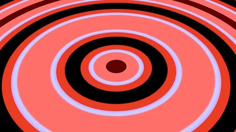 Unique circular patterns create mesmerizing visuals perfect for music events Stock Footage 292961186