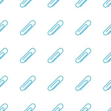 Unique Clip seamless pattern Illustrazione stock