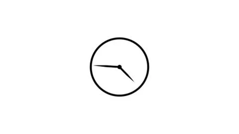 Unique Clock icon, Clock icon flat style. Time lapse. Watch or clock icon Stock Illustration