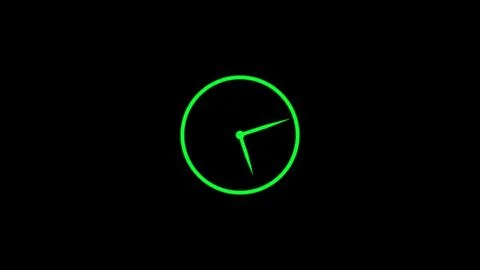 Unique Clock icon, Clock icon flat style. Time lapse. Watch or clock icon Stock Illustration