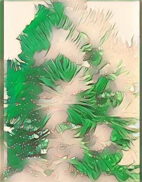 A unique colorful pattern of graphic designing of flowers Stock Illustration