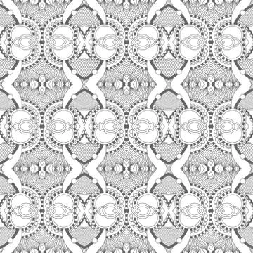 Unique coloring book square page for adults 스톡 일러스트